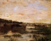 贝尔特 摩里索特 : The Seine below the Pont de Lena